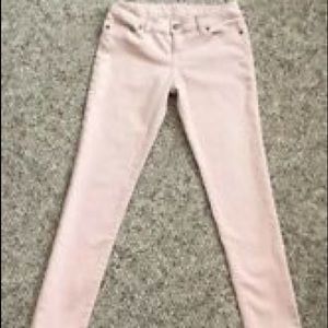 The limited 678 light pink skinny jeans Sz 6